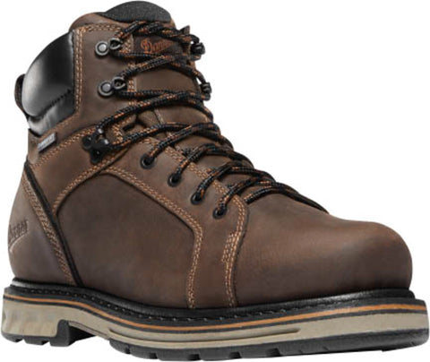 Danner Steel Yard Mens Brown Leather 6in ST WP Work Boots
