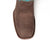 Ferrini Mens Chocolate/Turquoise Leather S-Toe Hunter Cowboy Boots