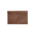 American West Womens Classic Travel Dark Brown Leather Passport Case