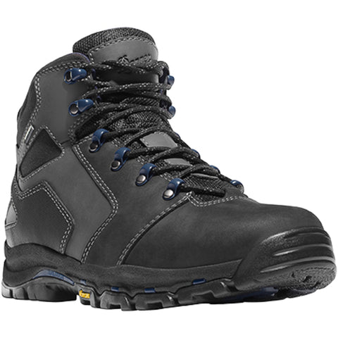 Danner Vicious 4.5in Mens Black Leather Goretex Work Boots 13862