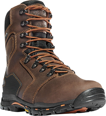 Danner Vicious 8in 400G NMT Mens Brown Leather GTX Work Boots