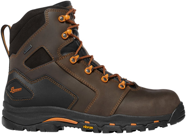Danner / ブーツ/42/BRW/レザー Danner Mens Vicious NMT 6in Brown/Orange Leather Work Boots – The