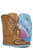 Tin Haul Boys Infant Tan Leather Beware Teething Sharky Cowboy Boots