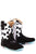Tin Haul Infant Unisex Cow-A-Bunga Cool Black Suede 4in Cowboy Boots