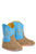 Tin Haul Girls Mini Maze Brown Leather Cowboy Boots