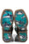 Tin Haul Boys Kids Brown/Blue Leather Cross Cut Shark Cowboy Boots