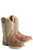 Tin Haul Kids Unisex Holy Son Blessed Are Those Brown Leather Cowboy Boots
