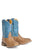 Tin Haul Boys Bullrider Maze Brown Leather Cowboy Boots