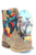 Tin Haul Kids Unisex Color Me Cool Tan/Multi Leather Cowboy Boots