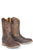 Tin Haul Mens Lacer Cognac Leather Cowboy Boots