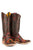 Tin Haul Womens South by Wolf Multi-Color Leather Cowboy Boots