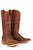 Tin Haul Womens I Believe 4:13 Cognac Leather Cowboy Boots
