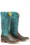 Tin Haul Womens Gitchu A Good One Blue Leather Cowboy Boots