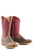 Tin Haul Womens Super Nova Star Multi-Color Leather Cowboy Boots