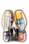 Tin Haul Womens Mondrian Black/White Leather Cowboy Boots