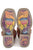 Tin Haul Youth Girls Brown Leather Cheetah Sparkles Cowboy Boots