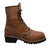 AdTec Mens Brown 8in WP Logger Work Boots Leather 11 W