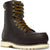 Danner Mens Cedar River Moc Toe 8in Dark Brown Leather Work Boots