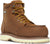 Danner Womens Cedar River Moc Toe 6in AL Brown Leather Work Boots