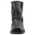 RideTecs Mens 7in Side Zipper Harness Black Military Boots