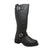 RideTecs Mens Black 16in Engineer Biker Boot Full Grain Leather 10.5 W