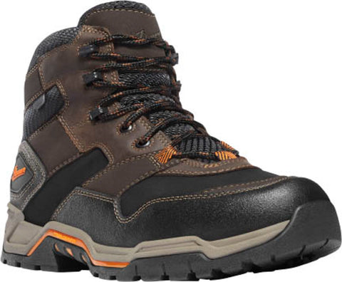 Danner Field Ranger Mens Brown Leather 6in Plain Toe Work Boots