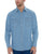 Ely and Walker Mens Washed Snap Denim 100% Cotton L/S Shirt