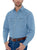 Ely and Walker Mens Washed Snap Denim 100% Cotton L/S Shirt