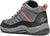 Danner Mens Riverside 4.5in Gray/Orange Leather Work Shoes