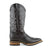 Ferrini Mens Black Leather French Calf Rubber S-Toe Cowboy Boots