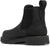 Danner Womens Bull Run Chelsea Black Leather Work Boots