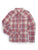Ely and Walker Kids Girls Flannel Western Snap Pink 100% Cotton L/S Shirt