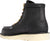 Danner Bull Run Moc Toe Mens Black Leather 6in Work Boots