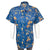 Rockmount Womens Vintage Bronc Print Blue 100% Cotton S/S Shirt