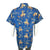 Rockmount Womens Vintage Bronc Print Blue 100% Cotton S/S Shirt