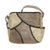 American West Womens Gypsy Patch Sand Leather Crossbody Bag