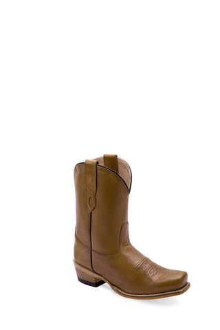 Old West Womens Western Tan Canyon Leather Cowboy Boots 6 M