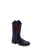 Old West Womens Western Black Leather Cowboy Boots 7 M