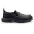 Avenger Womens Flight Black Leather CT SD10 Slip-On Shoes