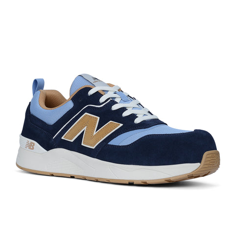 New Balance Mens Elite Lite CT EH HR SR SF Blue/Coffee Suede Work Shoes