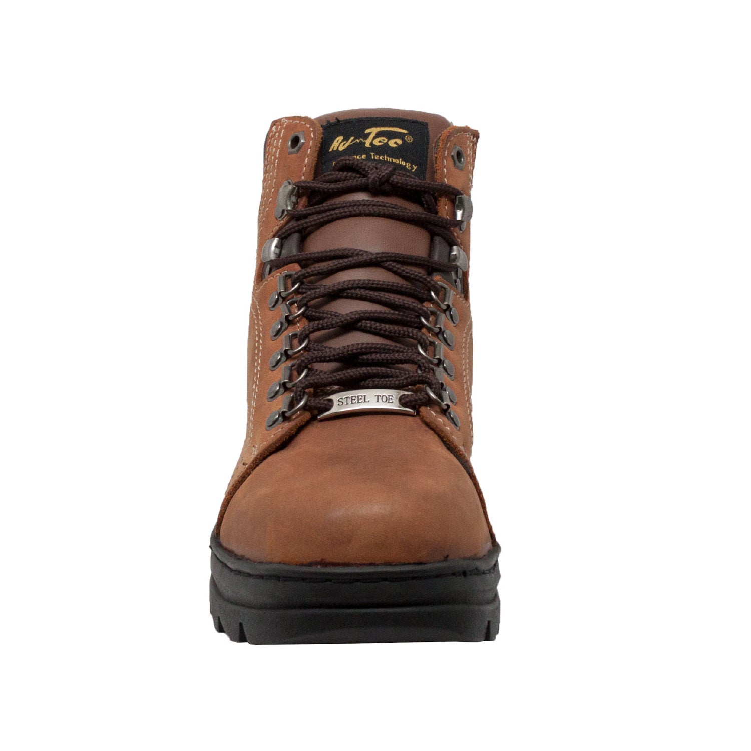 Ad Tec Men's 6" Work Hiker Boots - Brown, Oil Resistant Outsole