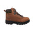 AdTec Mens 6in Steel Toe Hiker Brown Work Boots
