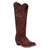 Laredo Womens Sierra Rose Dark Red Suede 15in Cowboy Boots
