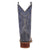Laredo Womens Chic Blue Leather Cowboy Boots