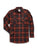 Ely and Walker Mens Western Brawny Flannel Rust 100% Cotton L/S Shirt