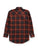 Ely and Walker Mens Western Brawny Flannel Rust 100% Cotton L/S Shirt
