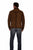 Scully Mens Collared Olive Leather Leather Jacket