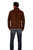 Scully Mens Collared Tan Leather Leather Jacket