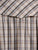 Ely and Walker Mens Plaid Vented Stretch Western Tan Poly/Nylon L/S Shirt