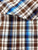 Ely and Walker Mens Pro Vented Plaid Black/White Poly/Cotton L/S Shirt